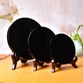 thumbnail image 3 of LOVEVER Scrying Mirror Circle Mirror Meditation Room Mirror Decoration Black Scrying Mirror, 3 of 10