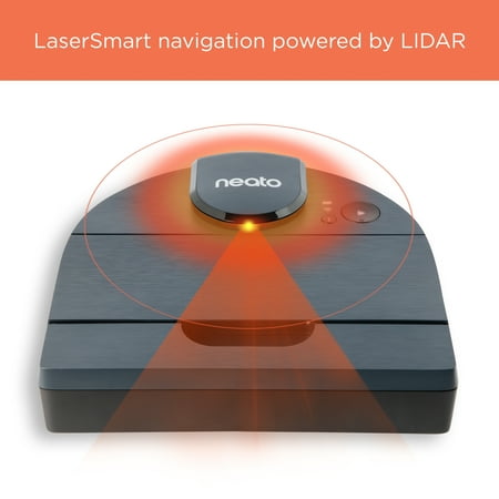 Neato Robotics - D8 Ingelligent Robot Vacuum Cleaner, LasterSmart Nav - Indigo
