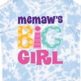 thumbnail image 4 of Inktastic Memaw Big Girl Girls Toddler T-Shirt, 4 of 5