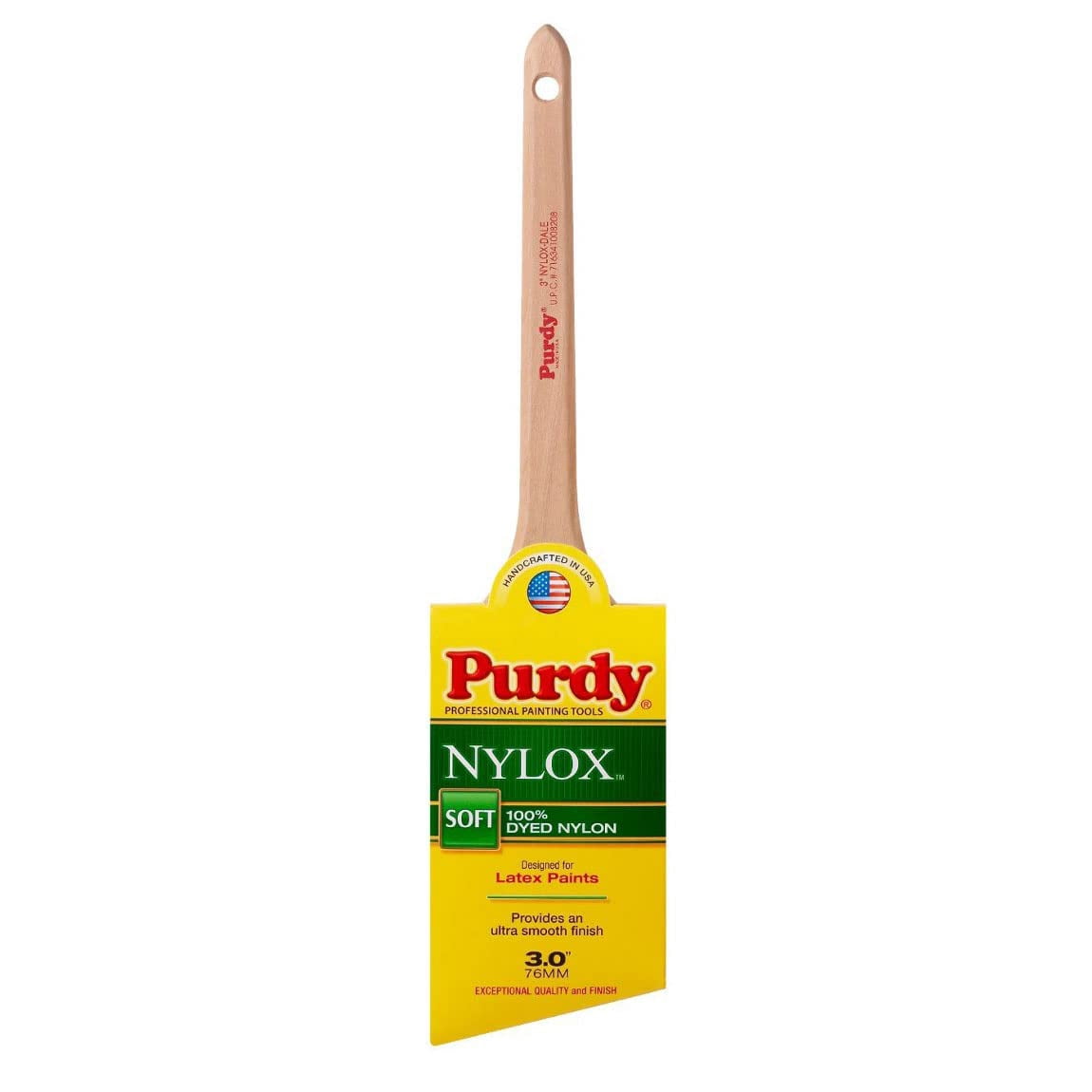 Purdy Nylox 3 in. W Soft Angle Paint Brush