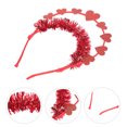 thumbnail image 3 of KAKOWELY 1 diadema para el día de San Valentín para mujer, diadema con diseño de corazón de amor., 3 of 4