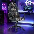 thumbnail image 7 of CL.HPAHKL PC Gaming Chair, Ergonomic Computer Chair PU Leather Gamer Chair with Headrest and Lumbar Support, Height Adjustable Video Game Chair Gaming Chair for Adults Teen, Camo, 7 of 7
