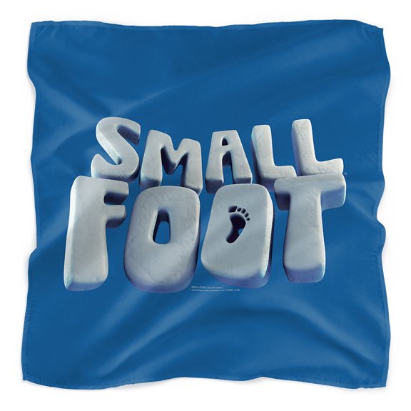 Smallfoot Logo Bandana (21 in x 21 in)