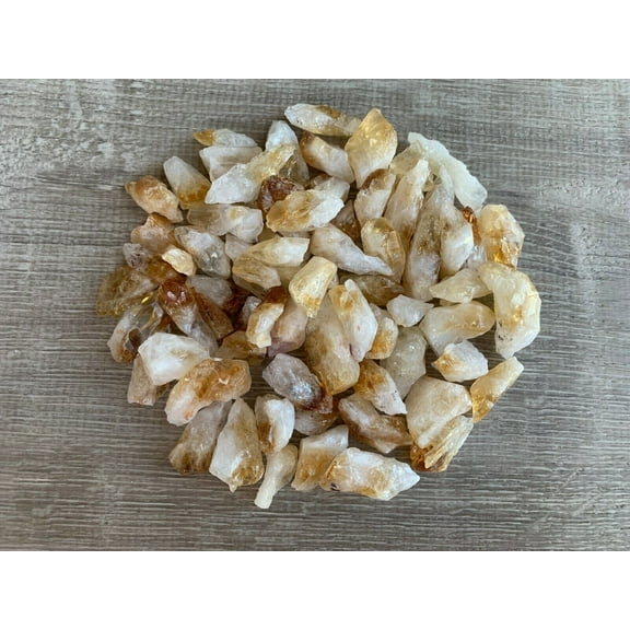 Brazilian Rough Citrine Point / Stone, Raw Healing Crystals