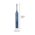 thumbnail image 3 of WSBDENLK 15 Level Adult Electric Toothbrush,Household Soft Bristle Cleaning Toothbrush,Ultrasonic Charging Fully Automatic Intelligent Toothbrush Charging Model with 6 Brush Heads, 3 of 9
