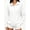 &017-White, variant on OunisaWomen's Henley Collar Sweatshirt, Long Sleeve Loose Casual Pullover