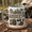 Black, variant on Adventure Dad Custom Mug, Personalized Accent Mug with Compass Mountains Camp Gear, Father’s Day Gift