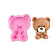 thumbnail image 3 of Milue Bear Shaped Silicone Handmade Moulds Silicone Fondant Mold DIY Candy Mold, 3 of 15