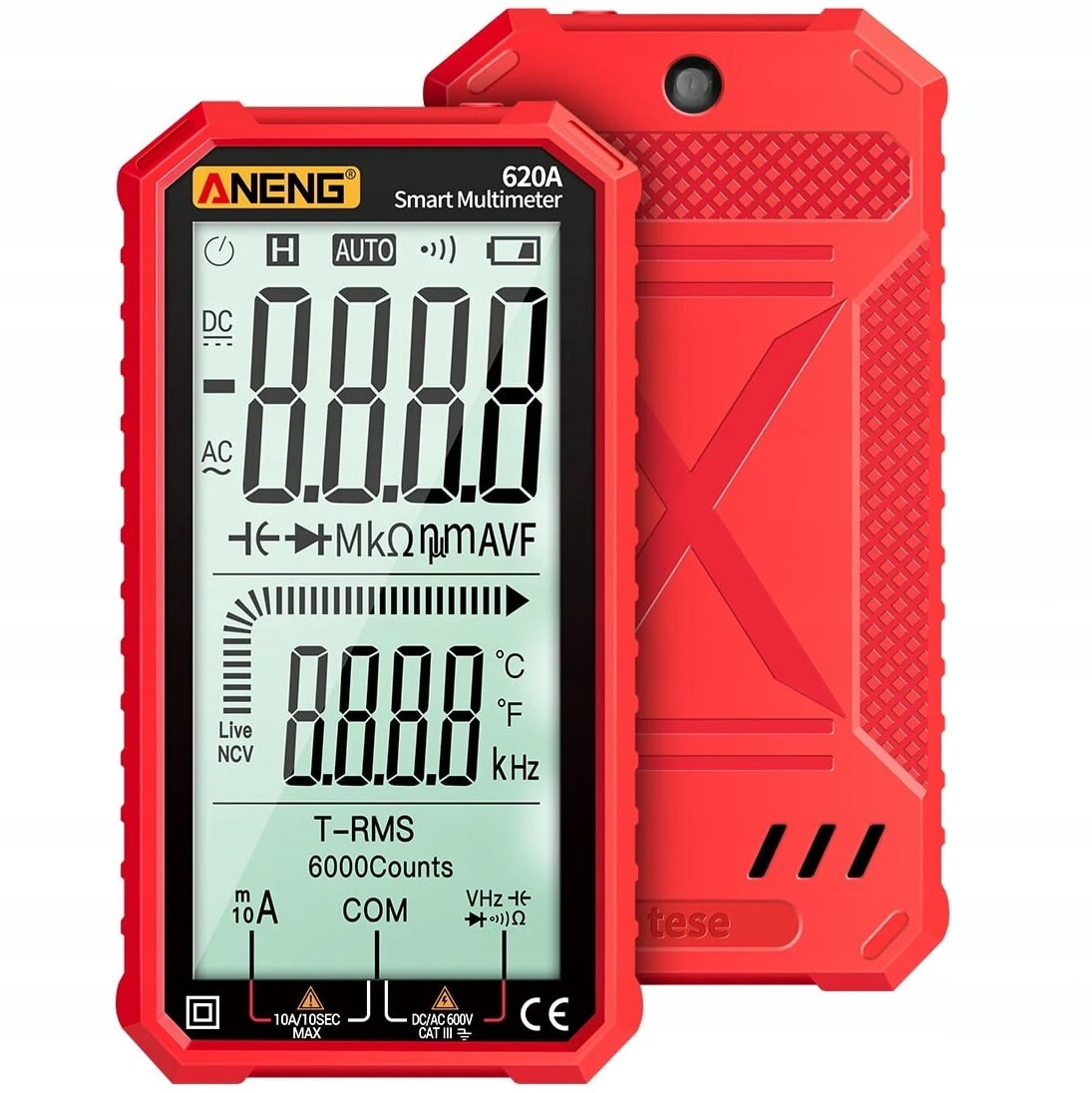 Full screen high-precision multifunctional intelligent digital multimeter