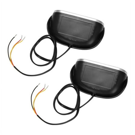 2X Car Universal 50-9999RPM Tachometer LCD Digital Display Engine Boat Truck Screen RPM Meter