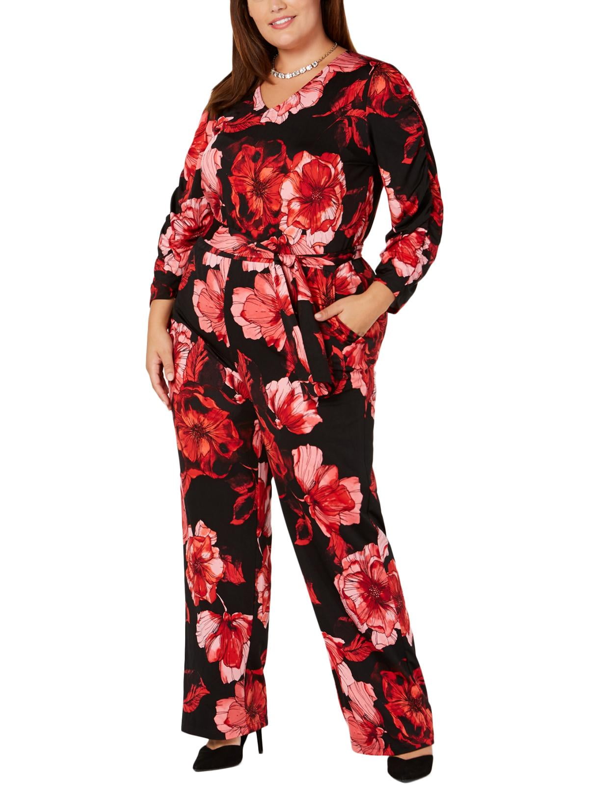 plus size petite black jumpsuit
