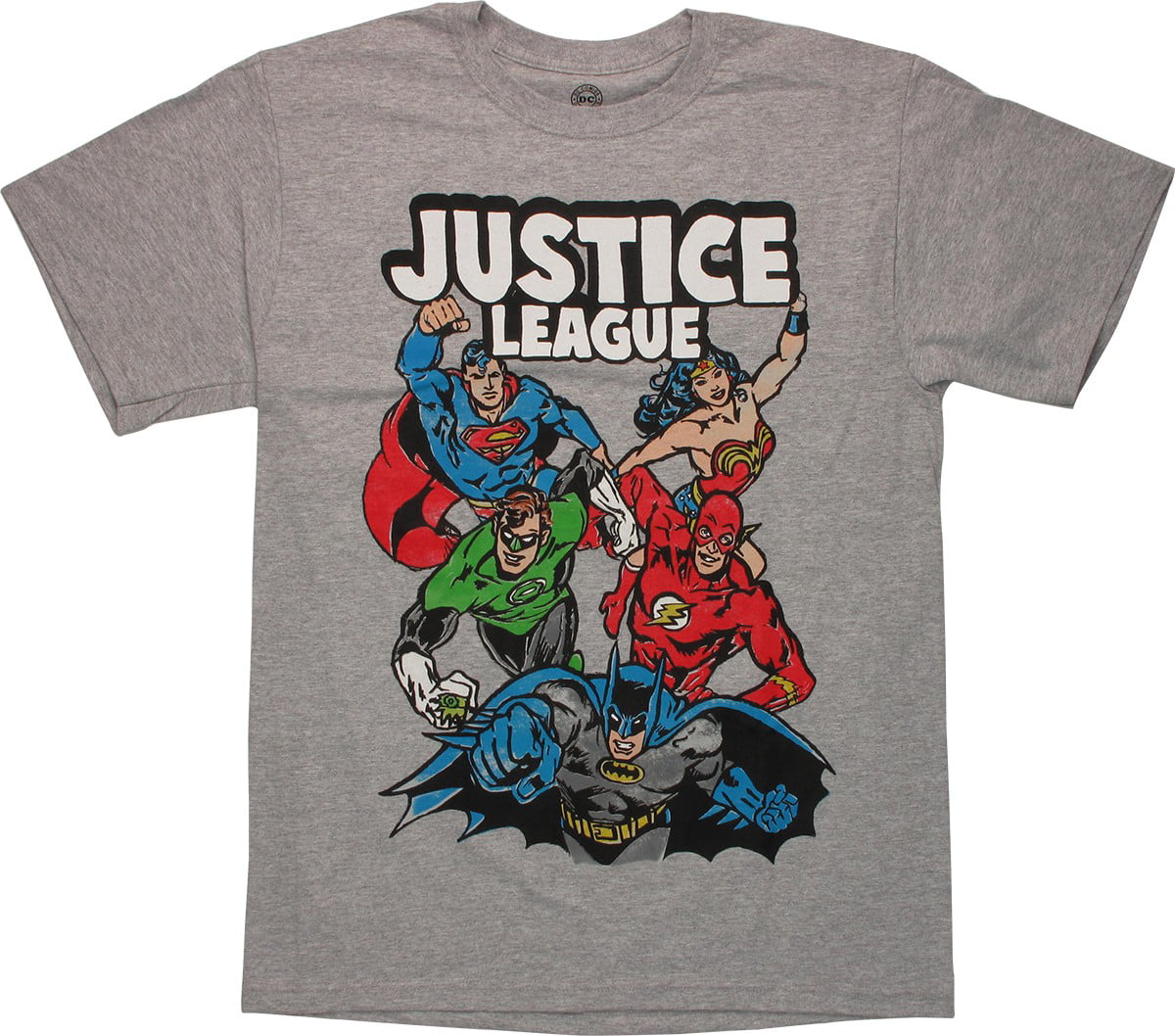 justice league t shirts walmart
