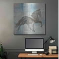 thumbnail image 5 of Luxe Metal Art 'Cheval II Brown' by Studio Mousseau, Metal Wall Art, 36"x36", 5 of 7
