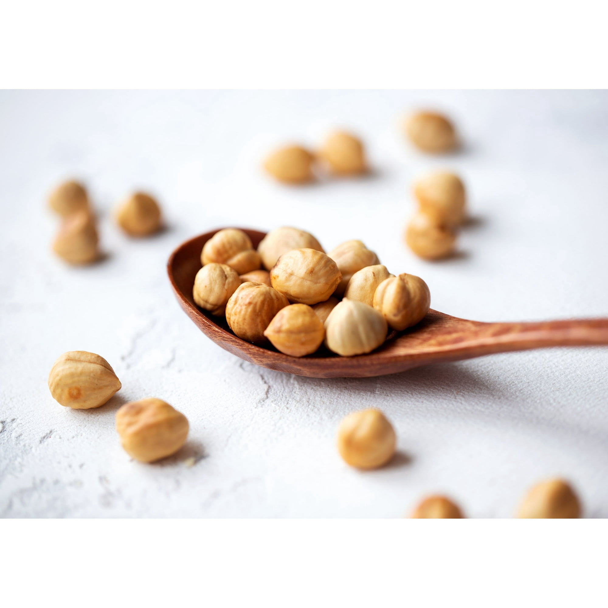 Dry Roasted Blanched Hazelnuts with Himalayan Salt, 2 Pounds — Kosher, Vegan — by Food to Live