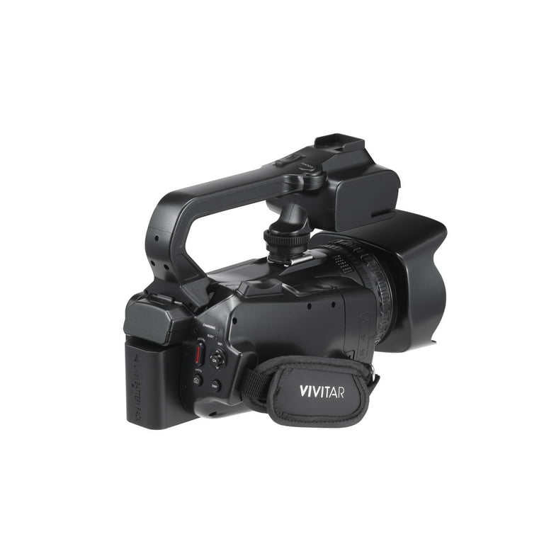 ｖｉｖｉｖｉｖｉ❤️ Vivitar Full Size 8K Studio Video Camcorder, 64MB, Ultra HD, Black