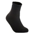 thumbnail image 3 of Lian LifeStyle Men's 2 Pairs Extra Thick Wool Boot Socks Crew Plain Size 6-10 Assorted LK1603, 3 of 4