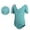 e-100Mint Green49, variant on MEZZALL Bodysuits Elegant Girls Dance Jumpsuit For Ballet Practice Short Sleeve Comfortable Fit With Easy Snap Front V-Neck Solid Color Comfort Back To School Onesie