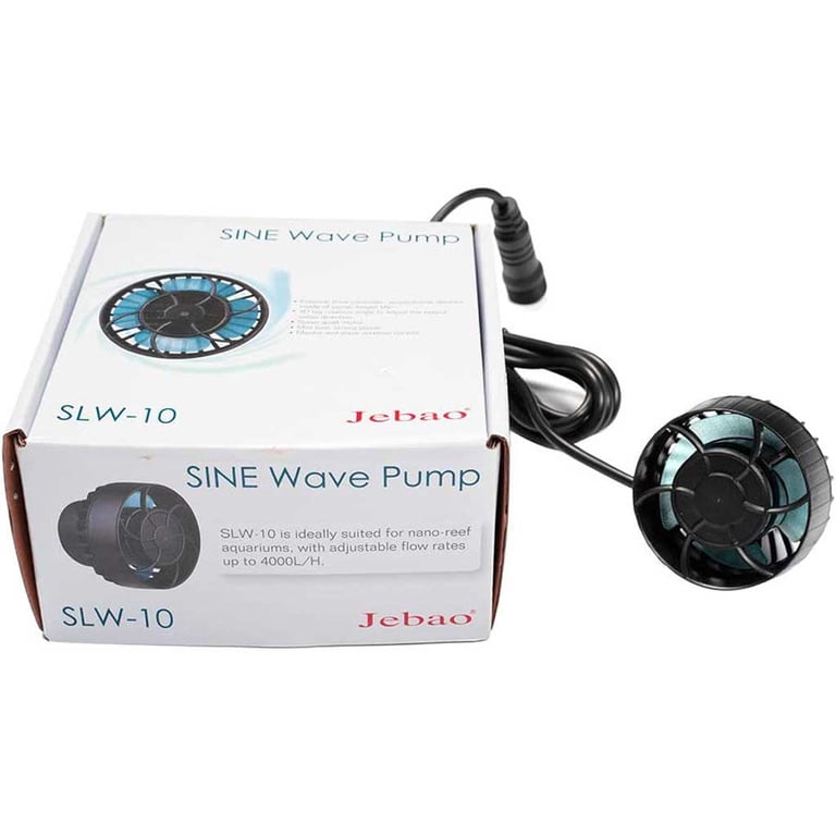 Jebao SLW-10 Wavemaker, Compact Quiet Pump, for Freshwater and