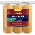 thumbnail image 3 of Wooster Genuine 9" Super/Fab FTP 3/4" Nap 3-Pack Roller Cover - RR929-9, 3 of 3
