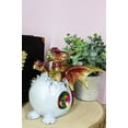 thumbnail image 6 of Solar Raeon Crystal Hydra 3 Headed Dragon Hatchling In Egg Shell Statue Decor, 6 of 6