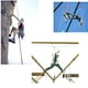 thumbnail image 5 of Tirolesa de 30 kN con polea doble y rodillo para escalada en roca rojo, 5 of 7