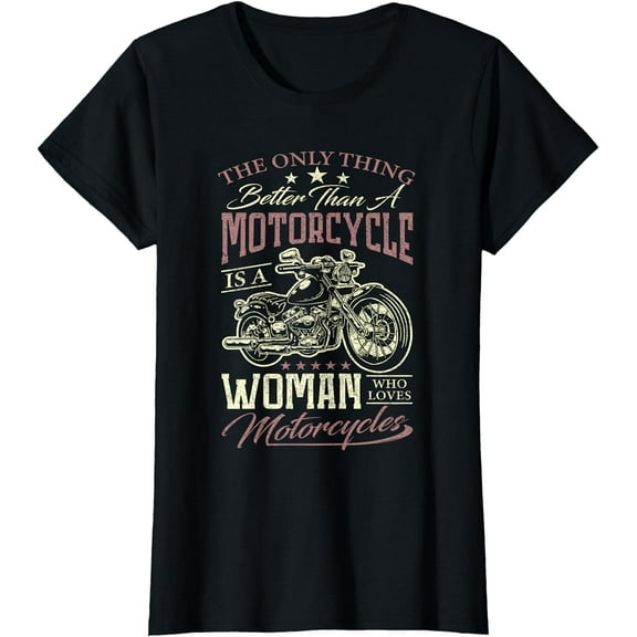 Biker Motorcycle Women T-Shirt