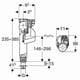 thumbnail image 3 of For Geberit Type 360 Fill Valve Bottom Connection (1/2" Plastic) (281.206.00.1)-YuJia, 3 of 5