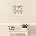 thumbnail image 3 of PinPix ArtToFrames 14x14 Custom Cork Bulletin Board    Poster Board Has a Fabric Style Canvas Finish, Framed in Satin White Frame (PinPix-558), 3 of 5