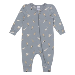 Modern Moments by Gerber Neutral Two-Way Zip Coverall