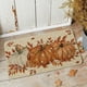 thumbnail image 2 of Decoraciones de Halloween, adornos de Halloween, regalos de Halloween, tapetes de calabaza de Halloween, tapetes de entrada, tapetes a prueba de puertas, tapetes antideslizantes para baño, tamaño 15.3, 2 of 4
