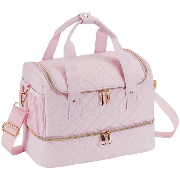 Estuche organizador de esmaltes de uñas GR69N para 50 botellas con lámpara de uñas