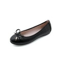 thumbnail image 1 of Daeful Ladies Pumps Slip-Ons Flats Work Comfort Non-slip Casual Shoe Black 5, 1 of 7