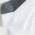 thumbnail image 6 of Mikilon Kids' Athletic Cushioned Ankle Socks 5 Pairs Low Cut Tab for Youth Boys Girls, 6 of 8