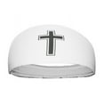 thumbnail image 5 of Faith Cross White Headband, 5 of 7
