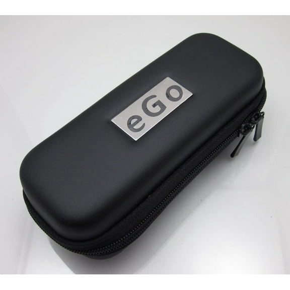 Black Universal Ego Zippered Carrying Pouch Case with Mesh Pockets