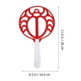 thumbnail image 2 of Shisuyan Giant Bubble Wands Plastic 3Pcs Heart Shape, 2 of 8