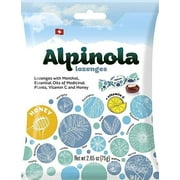 Alpinola Loxenges with Menthol,Essential Oils,Vit C & Honey Alpinola 2.65 oz (75 g) Bag
