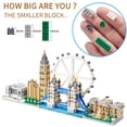 thumbnail image 4 of Klmei Building Micro Mini bloques arquitectura Skylines colección Set para adultos Puente de Londres Mini ladrillos para niños (3430 piezas), 4 of 5