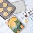 thumbnail image 5 of Yayeee Pot Holders Kitchen Heat Resistant with Pocket 7"x9.8" Cotton Oven Cooking Hot Pads, Boho Plants, 5 of 7