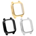 thumbnail image 4 of FRCOLOR watch screen protector 3Pcs Watch Screen Protector Protective Watch Case Cover Compatible for Garmin Venu SQ,2.01"X1.5"X0.43", 4 of 5