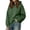 Army Green, variant on Cmtiyu Hoodies for Women Oversized Drop the Shoulder Long Sleeve Hooded Sweatshirts Fall Fashion Loungwear Pullover Tops S-2XL