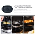 thumbnail image 3 of Ceramic Food Tray Binaural Baking Pan Food Storage Plate for Home Kitchen Gadget, 3 of 9