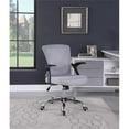 thumbnail image 2 of Milan Matte Black with Gray Mesh Ergonomic Computer Chair with Adjustable Arms, 2 of 8
