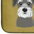 thumbnail image 4 of Carolines Treasures BB1454DDM Schnauzer Spoiled Dog Lives Here Dish Drying Mat, 4 of 4