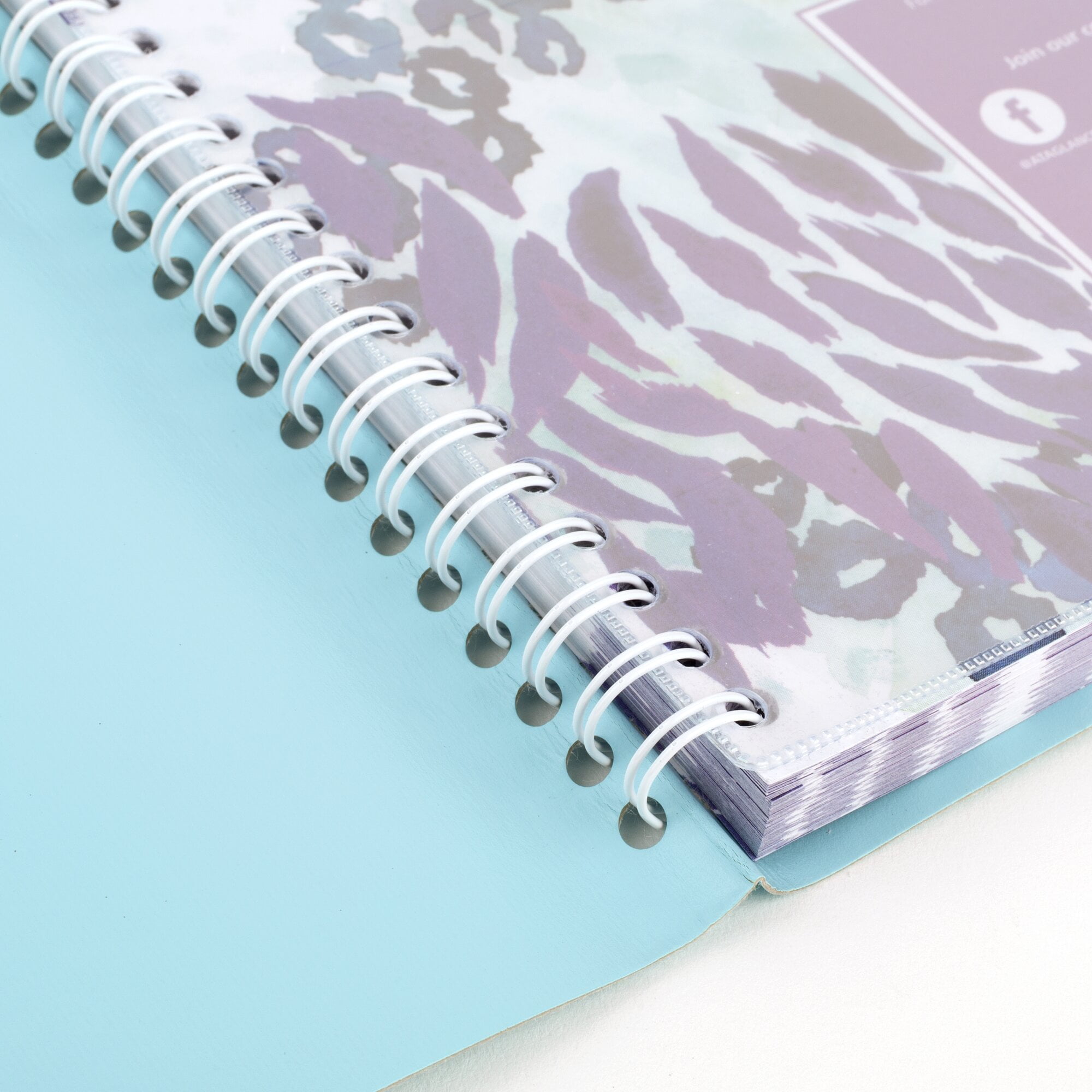 AT-A-GLANCE Wild Washes 2025 Weekly Monthly Appointment Book Planner Teal Large