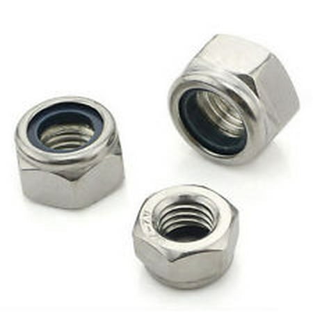 

M10-1.50 Nylon Insert Lock Nuts A4-80 Stainless Steel (316) (metric) (Quantity: 1000)