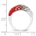 thumbnail image 4 of Sterling Silver Swarovski Elements Ring Size 8, 4 of 4