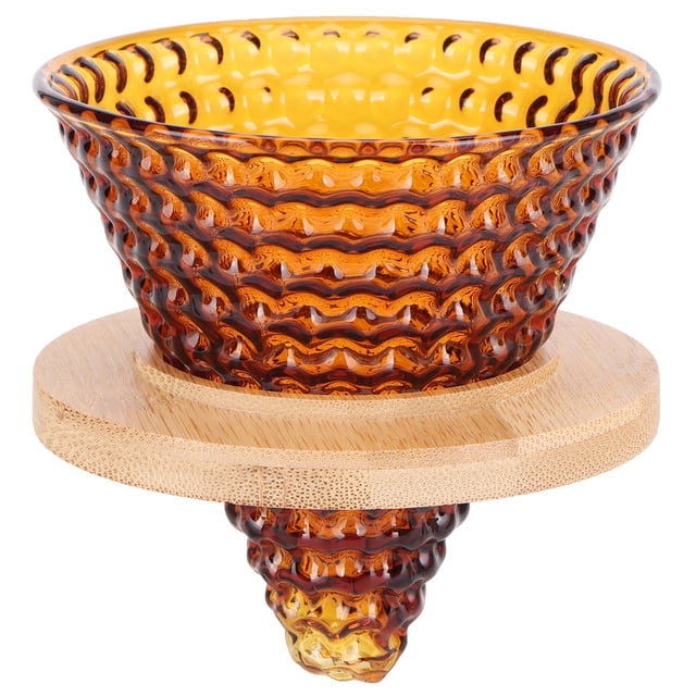 Coffee Filter Reusable Coffee Pot Dripper Durable Safe Coffee Pot Funnel For Cafe Marron