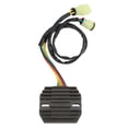 thumbnail image 2 of Estabilizador regulador de voltaje, regulador de voltaje de 12 V, rectificador regulador de aluminio, regulador de voltaje para motocicleta, valor excepcional, 2 of 9