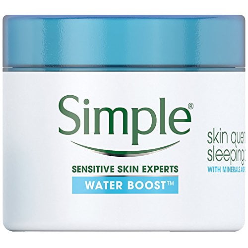 Simple Water Boost Skin Quench Sleeping Cream 1.7 oz Pack Of 3